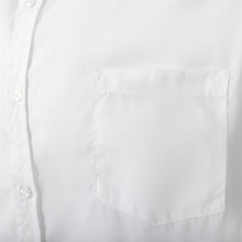 Afbeelding in Gallery-weergave laden, Uniform Works unisex overhemd lange mouw wit XL