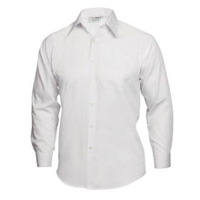 Afbeelding in Gallery-weergave laden, Uniform Works unisex overhemd lange mouw wit XL