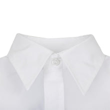 Afbeelding in Gallery-weergave laden, Uniform Works unisex overhemd lange mouw wit XL