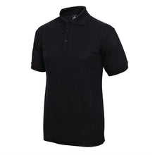 Afbeelding in Gallery-weergave laden, Unisex poloshirt zwart L