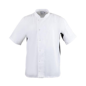 Whites Nevada koksbuis wit met zwart contrast XL