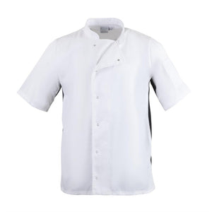 Whites Nevada koksbuis wit met zwart contrast XL