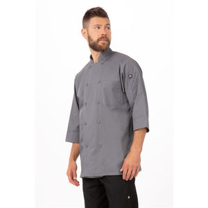 Chef Works unisex koksbuis grijs L