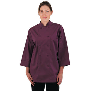 Chef Works unisex koksbuis bordeaux XS