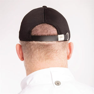 Chef Works Cool Vent baseball cap zwart en grijs