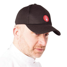 Afbeelding in Gallery-weergave laden, Chef Works Cool Vent baseball cap zwart