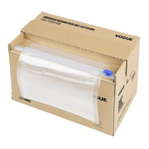 Vogue vacuÃ¼mverpakkingsrol met snijbox (reliÃ«f) 200 mm breed