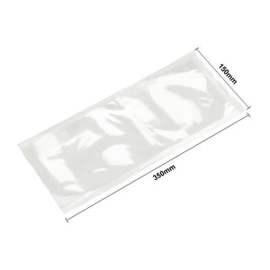 Vogue Composteerbare Kamer VacuÃ¼m Verpakkingszakken 150x350mm (Verpakking Van 100)