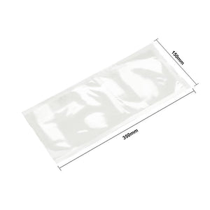 Vogue Composteerbare Gedrukte VacuÃ¼m Sealer Zakjes 150x350mm (Pak Van 50)