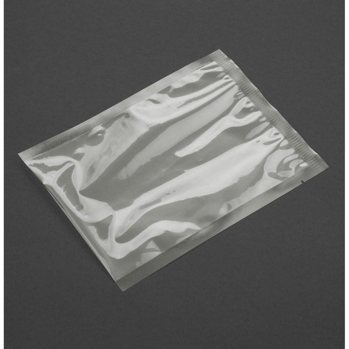 Vogue Composteerbare GeÃ«mbosseerde VacuÃ¼mverpakkingszakken 250x350mm (Pak Van 50)