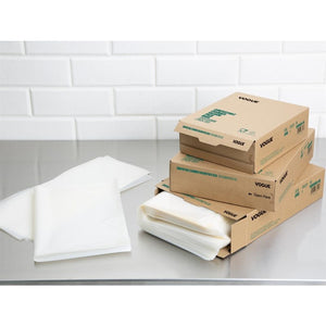 Vogue Composteerbare GeÃ«mbosseerde Vacuumzakken 150x250mm (Pak Van 50)
