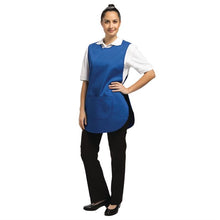 Afbeelding in Gallery-weergave laden, Whites overgooierschort met zak royal blue