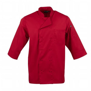 Chef Works unisex koksbuis rood S