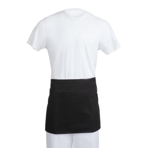Whites korte sloof zwart