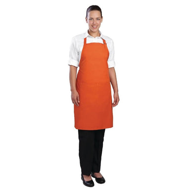Chef Works halterschort oranje