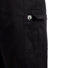 Afbeelding in Gallery-weergave laden, Chef Works unisex slim fit cargo broek zwart M