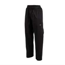 Afbeelding in Gallery-weergave laden, Chef Works unisex slim fit cargo broek zwart XL