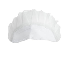 Afbeelding in Gallery-weergave laden, Whites nylon haarnet met klep wit