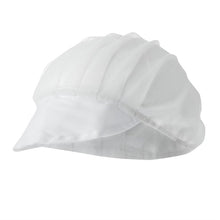 Afbeelding in Gallery-weergave laden, Whites nylon haarnet met klep wit