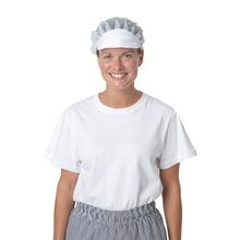 Afbeelding in Gallery-weergave laden, Whites nylon haarnet met klep wit