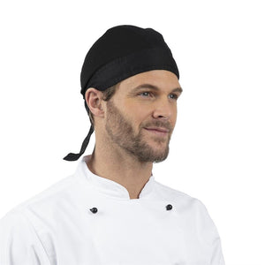 Chefs bandana zwart