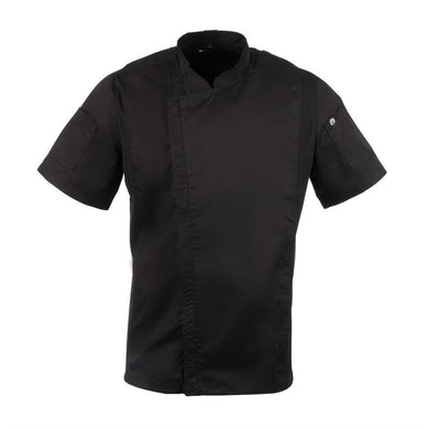 Chef Works Springfield unisex koksbuis met rits zwart L