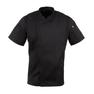 Chef Works Springfield unisex koksbuis met rits zwart S
