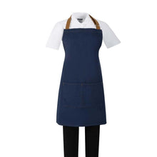 Afbeelding in Gallery-weergave laden, Southside Denim Blauw Short Met Bruine Bandjes