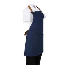 Afbeelding in Gallery-weergave laden, Southside Denim Blauw Short Met Bruine Bandjes