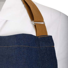 Afbeelding in Gallery-weergave laden, Southside Denim Blauw Short Met Bruine Bandjes