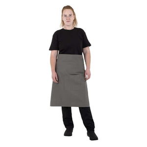 Khaki Southside Cotton Canvas Bistro Schort