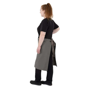 Khaki Southside Cotton Canvas Bistro Schort