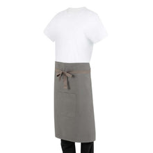 Afbeelding in Gallery-weergave laden, Khaki Southside Cotton Canvas Bistro Schort