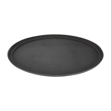 Afbeelding in Gallery-weergave laden, Olympia Kristallon ovaal anti-slip dienblad zwart polypropyleen 68,5cm