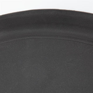 Olympia Kristallon ovaal anti-slip dienblad zwart polypropyleen 68,5cm