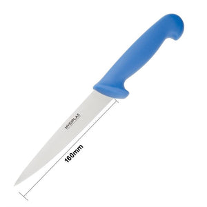 Hygiplas fileermes 15,3cm blauw