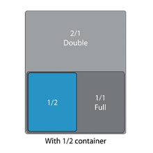Afbeelding in Gallery-weergave laden, Vogue RVS deksel met lepeluitsparing GN 1/2