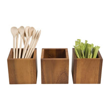 Afbeelding in Gallery-weergave laden, T&amp;G Woodware vierkant tafelbakje