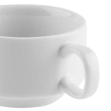 Afbeelding in Gallery-weergave laden, Olympia Whiteware stapelbare espressokopjes 8,5cl (12 stuks)