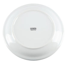 Afbeelding in Gallery-weergave laden, Olympia Whiteware Borden Met Smalle Rand 18cm (12 Stuks)