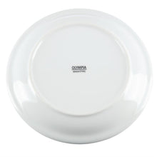 Afbeelding in Gallery-weergave laden, Olympia Whiteware Borden Met Smalle Rand 18cm (12 Stuks)