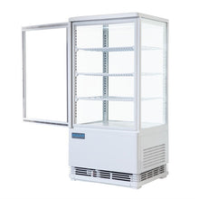 Afbeelding in Gallery-weergave laden, Polar C-serie koelvitrine met gebogen deuren 86L wit