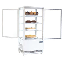 Afbeelding in Gallery-weergave laden, Polar C-serie koelvitrine met gebogen deuren 86L wit