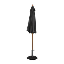 Afbeelding in Gallery-weergave laden, Bolero ronde parasol zwart 2,5 meter
