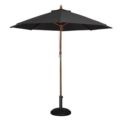 Bolero ronde parasol zwart 3m