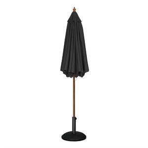 Bolero ronde parasol zwart 3m