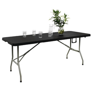 Bolero klaptafel zwart 183cm