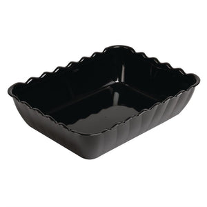 Olympia Kristallon buffetschaal zwart 4,25L