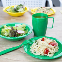 Afbeelding in Gallery-weergave laden, Olympia Kristallon polycarbonaat dessertschaaltjes groen (12 stuks)