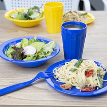 Afbeelding in Gallery-weergave laden, Olympia Kristallon polycarbonaat dessertschaaltjes blauw (12 stuks)